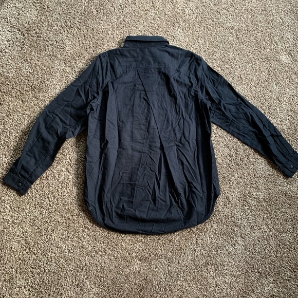 NWT Lululemon Full Day Ahead Shirt Flannel Black - Picture 8 of 9